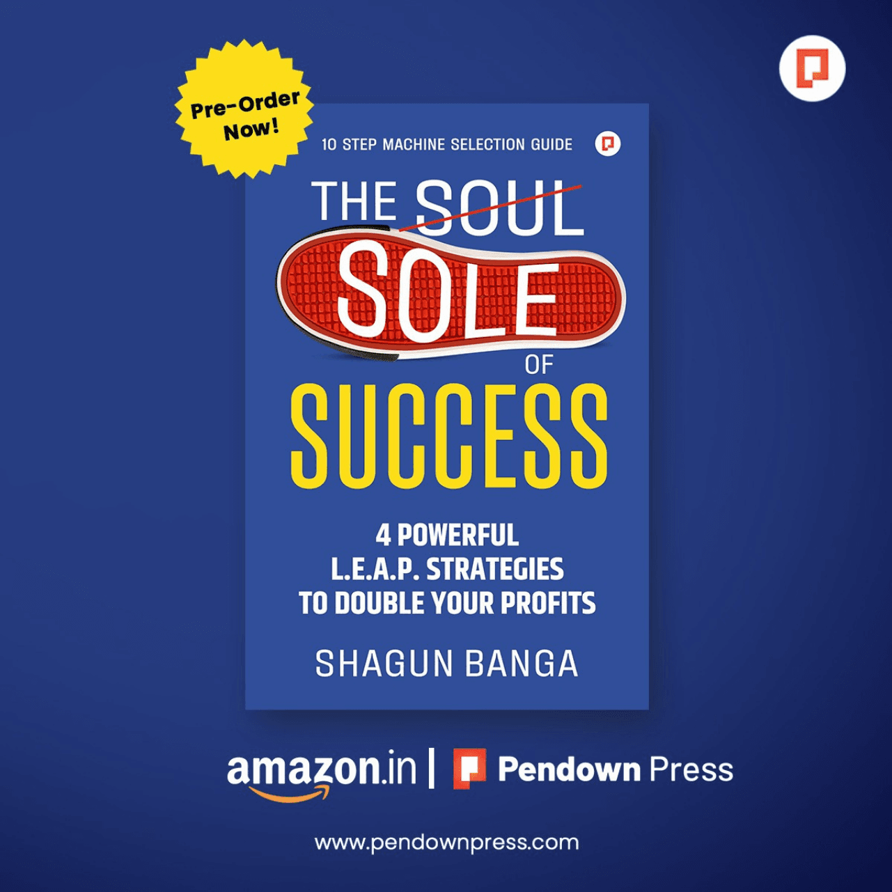 The Sole of Success — book cover
